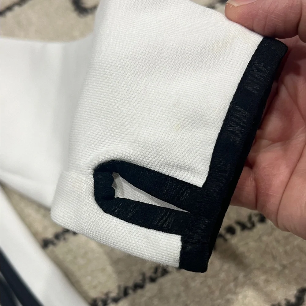 Nike White Hoodie with Black Accents